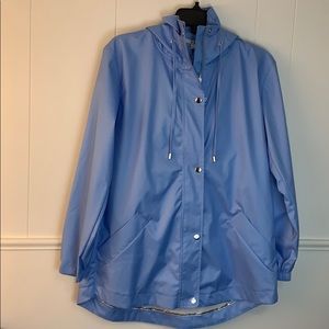 Ost Perwinkle Rain Coat 🌧